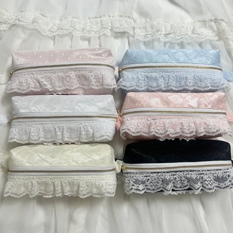 Lace box pen case