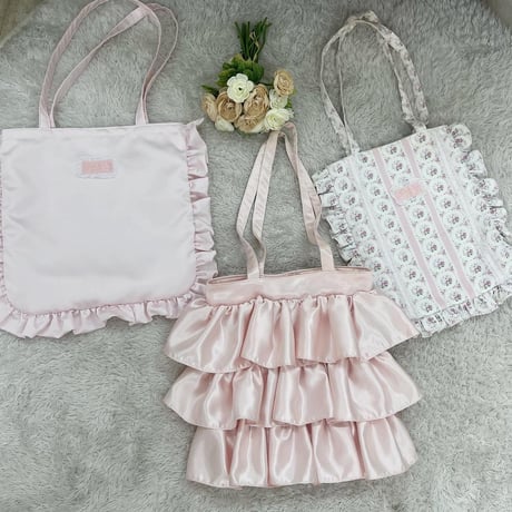 Floral tote bag