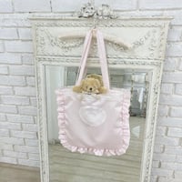 Princess frill tote bag