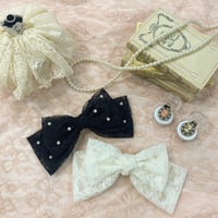 lace perl ribbon valletta
