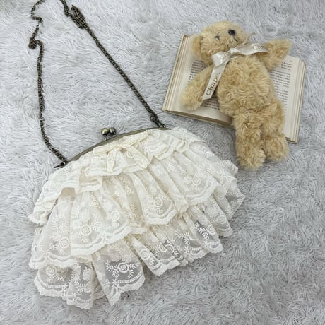 Antique clasp bag