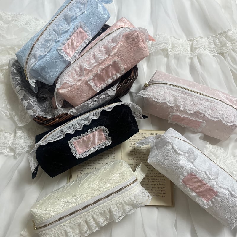 Lace box pen case | Chape.