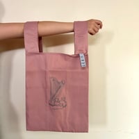 エコバッグ（クルリトデイリーバッグ） スモーキー ピンク