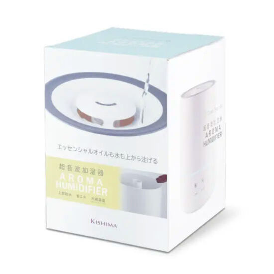 卓上型加湿器 ホワイト 霧化機能付き 卓上霧化器（上面給水型：超音波加湿器） | せたがや次亜水