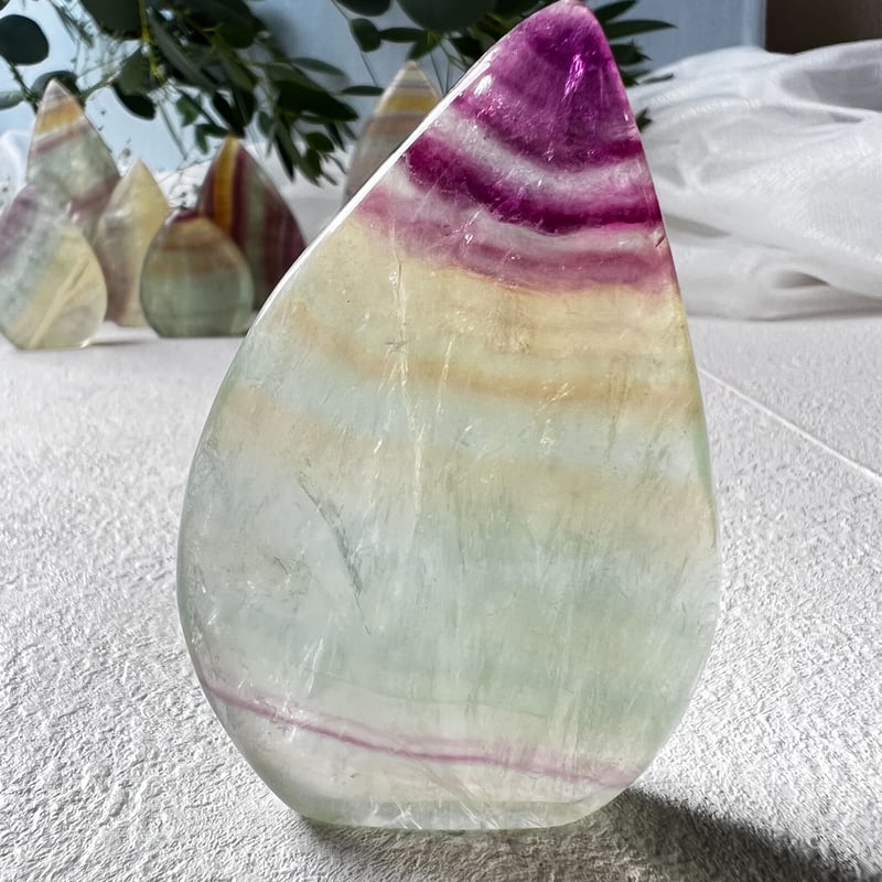 フローライト　ダイヤモンド　キャンデー　フローライト　スタンド付き フローライト ダイヤモンド キャンデー フローライト スタンド付き