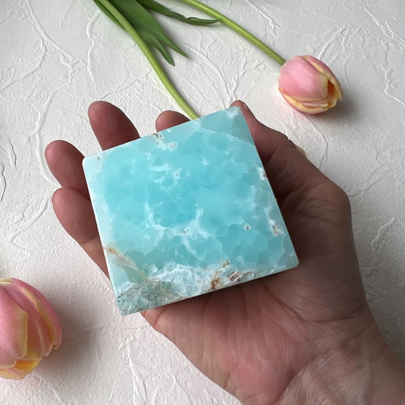 カリビアンブルーカルサイト キューブ ② | Studio Kururi