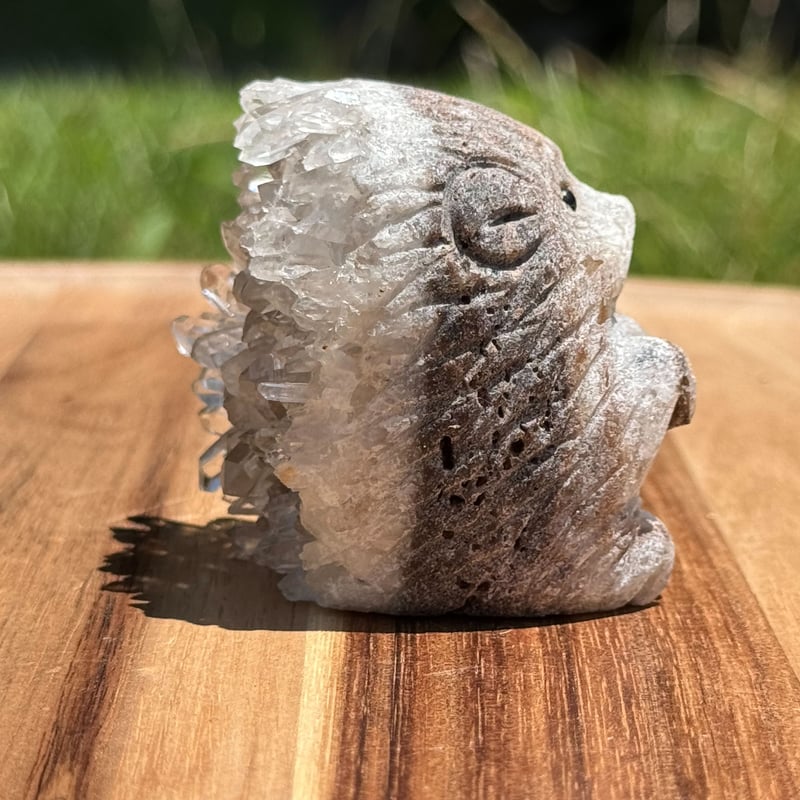 クリスタル・スパイクの幸運のハリネズミ | Studio Kururi