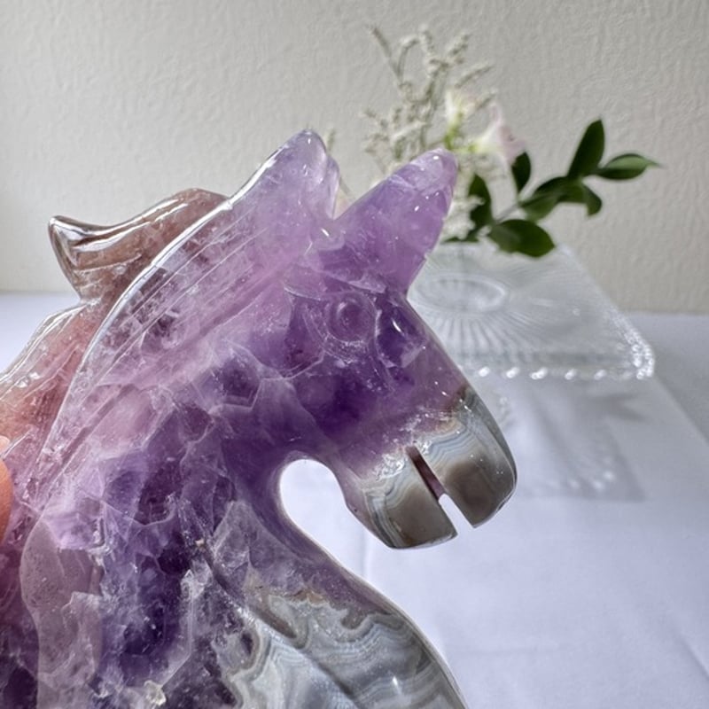 🦄《静かな守護の幻獣──ケープアメジスト・ユニコーン》 𓂃𓈒𓏸