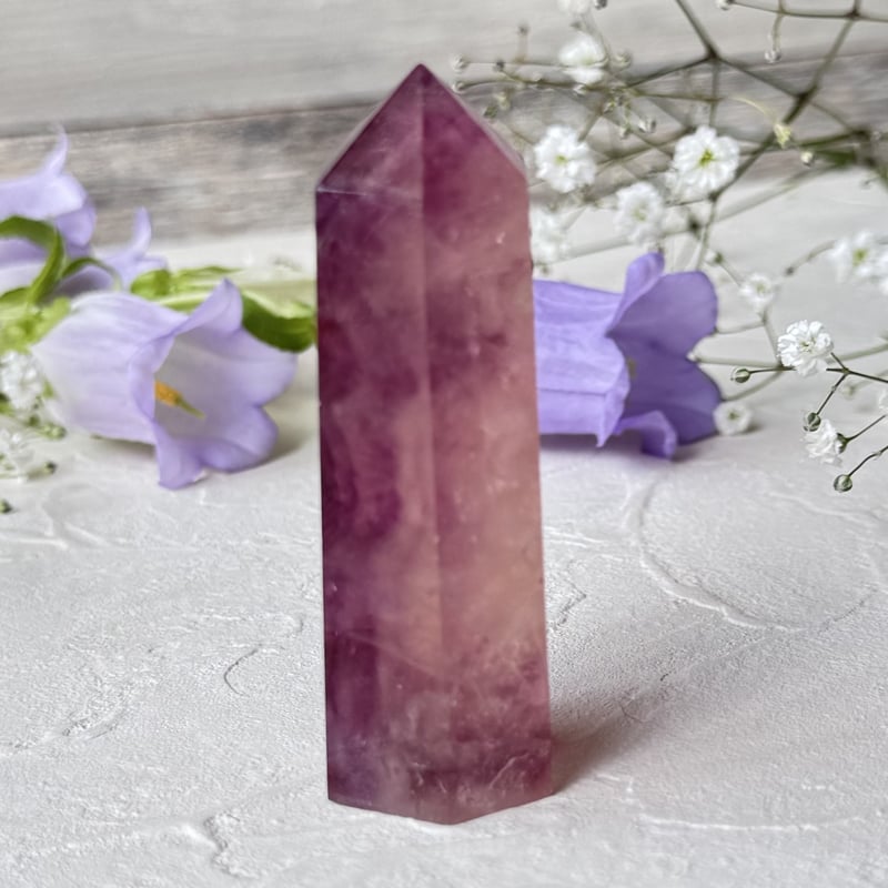 色の奏でるメロディ 赤紫と黄色のフローライト✨ | Studio Kururi