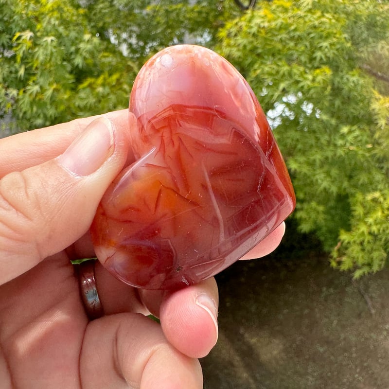 エールを送る石カーネリアン＆桜瑪瑙 前に進むあなたへ | Studio Kururi