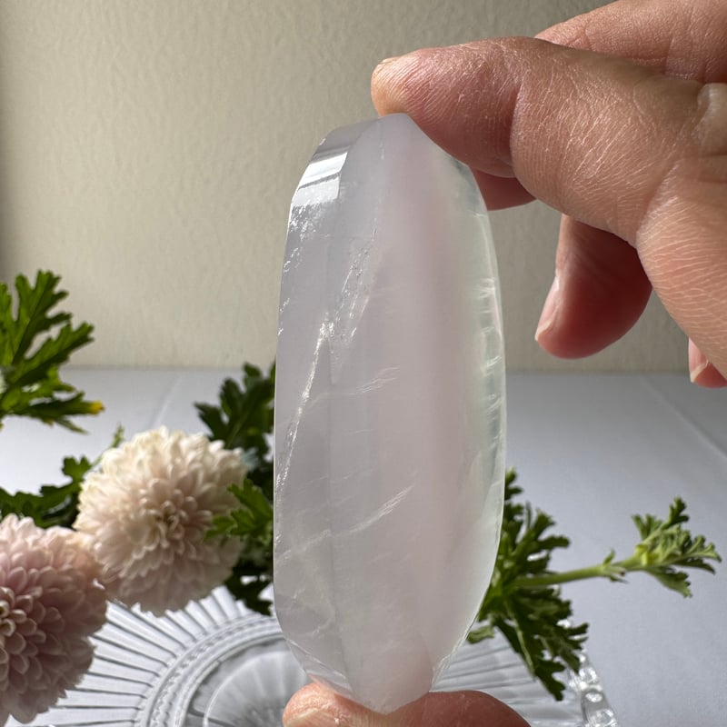 🌙《静けさの中に浮かぶ月影──イットリウムフローライト・パーム