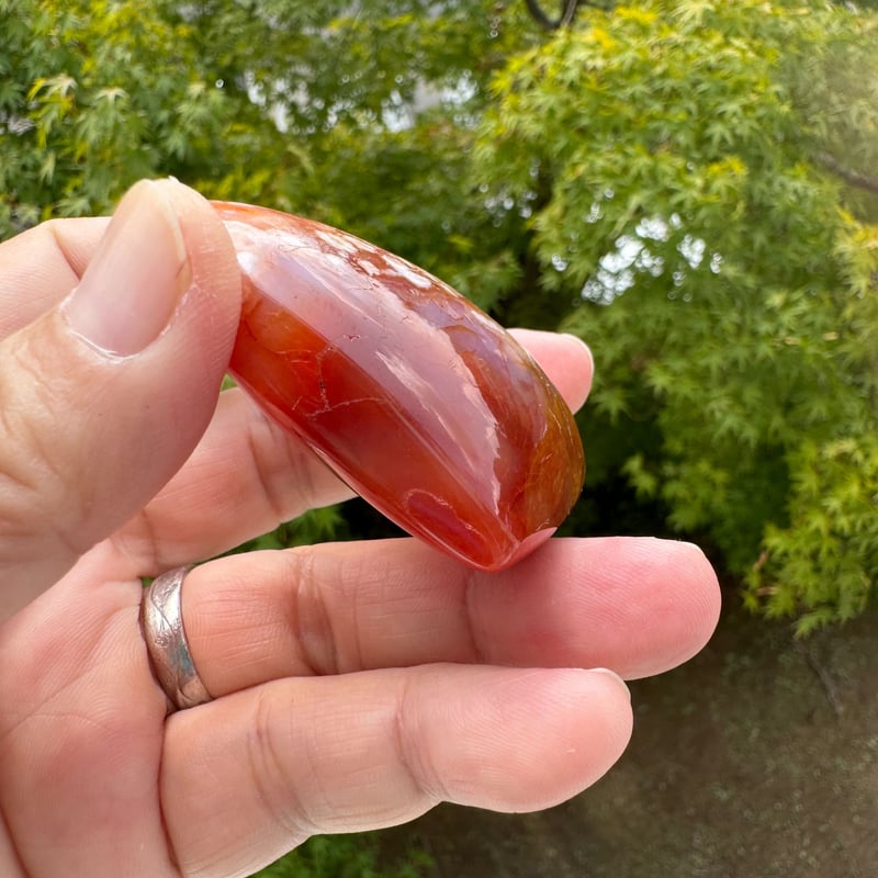 エールを送る石カーネリアン＆桜瑪瑙 前に進むあなたへ | Studio Kururi