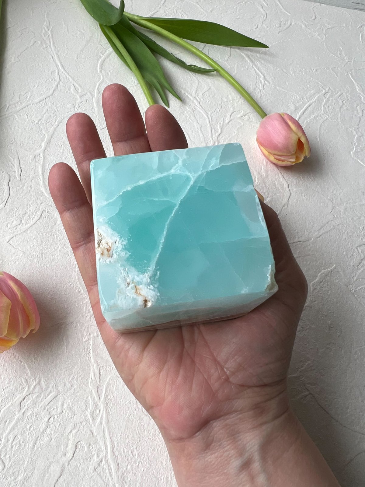 カリビアンブルーカルサイト 原石01◇ Caribbian Blue Calcite ◇天然石・鉱物・パワーストーン |  Kamoku［カモク］インテリア天然石・鉱物のネットショップ