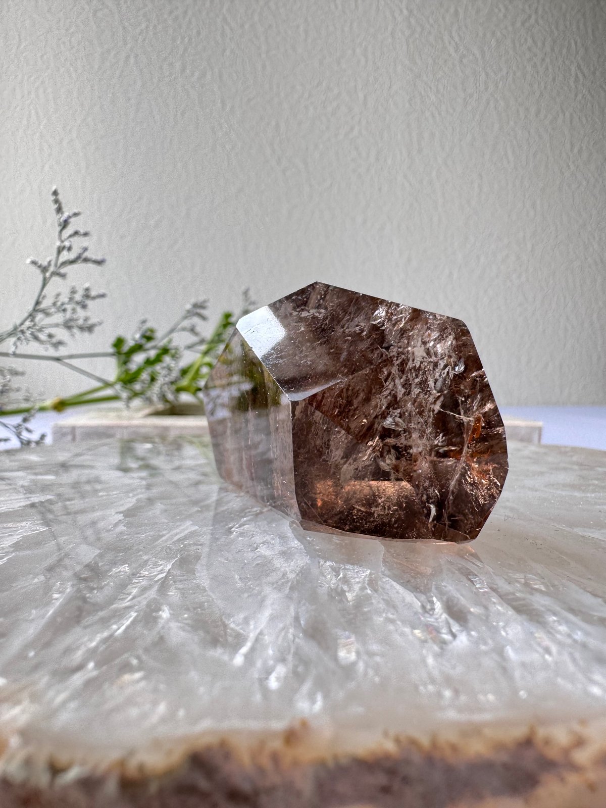 ★層がたくさん!　スモーキー　ガーデンクォーツ ☪︎ 大地の魔法石 スモーキーガーデンクォーツ 【A】 | 魔法堂