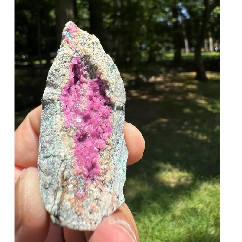 クリソコラ コバルトカルサイト コンゴ ✨【やさしさに包まれる光の記憶 ─ コバルトカルサイト