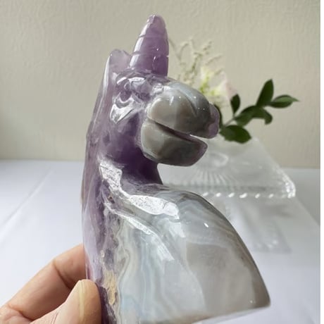 🦄《静かな守護の幻獣──ケープアメジスト・ユニコーン》 𓂃𓈒𓏸