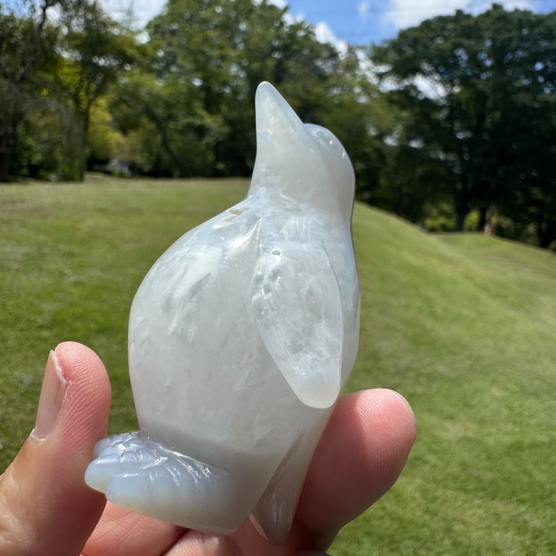 水晶　アゲート　アメジスト　ペンギンモチーフ 水晶 アゲート アメジスト ペンギンモチーフ 水晶 アゲート アメジスト