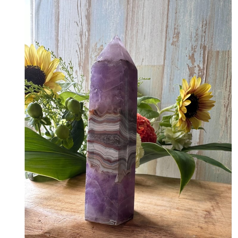 天然石アメジスト共生瑪瑙の象さん　置物　彫り物F.170 天然石アメジスト共生瑪瑙の象さん 置物 彫り物F.170