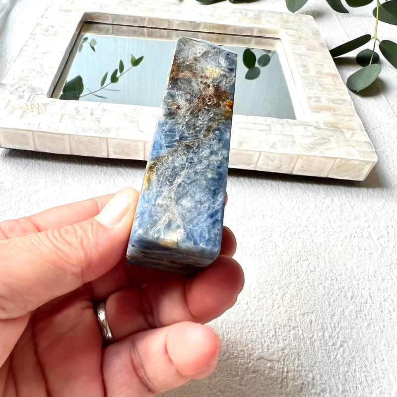 【特大】カイヤナイト 結晶 バイカラーカイヤナイト(宝石名カイヤナイト)ネパール産 1.99ct