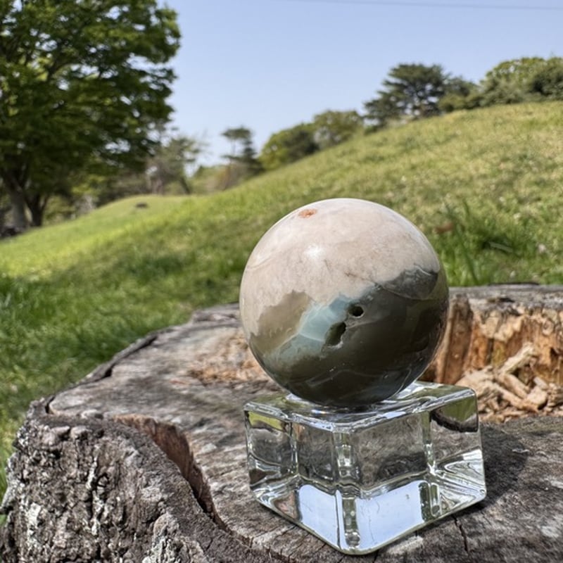 グリーン桜瑪瑙 心地よい癒しの石 🌸💚 | Studio Kururi