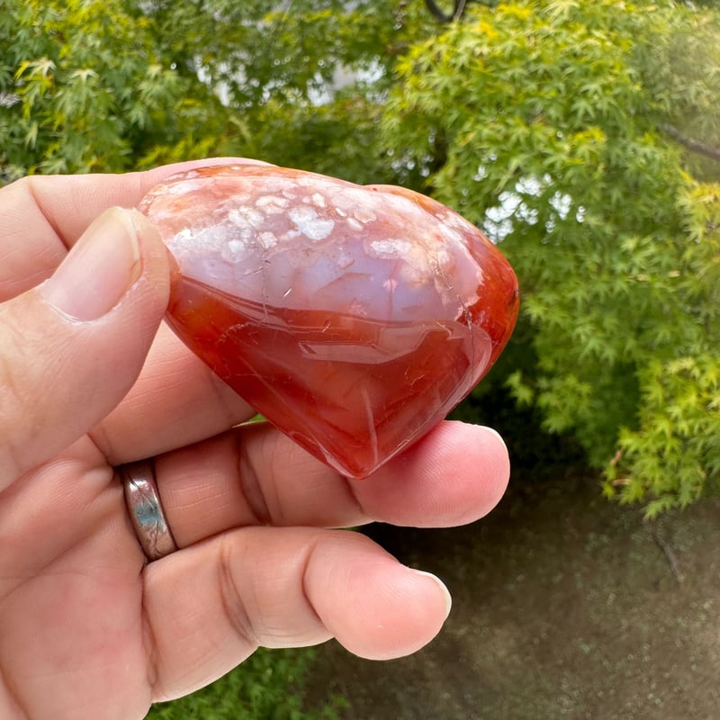 エールを送る石カーネリアン＆桜瑪瑙 前に進むあなたへ | Studio Kururi