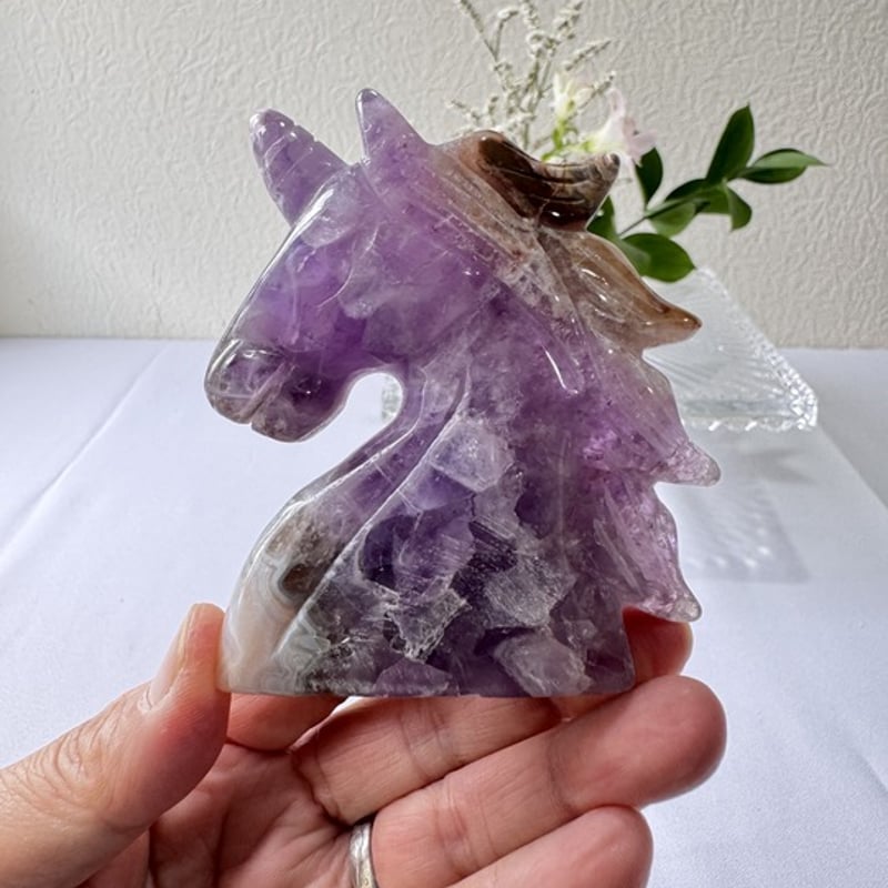 🦄《静かな守護の幻獣──ケープアメジスト・ユニコーン》 𓂃𓈒𓏸