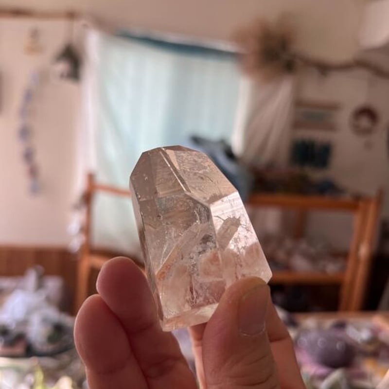 イン クォーツ 一点もの 超希少鉱物 貫入水晶 クォーツインクォーツ