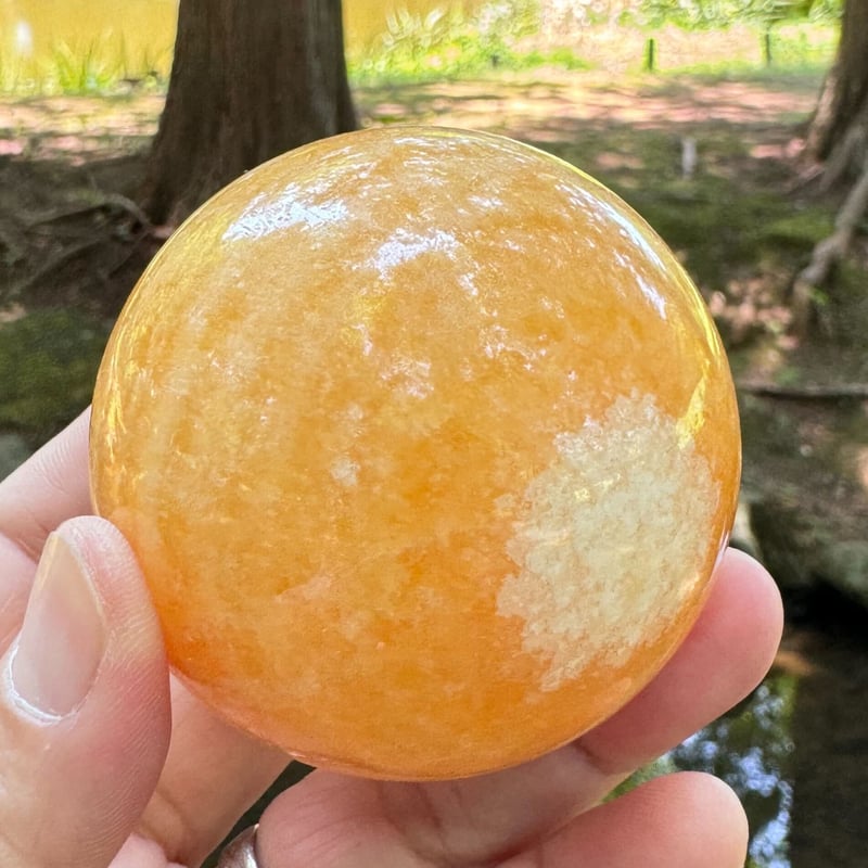 🌼陽だまりの欠片 ─ イエローカルサイトスフィア 吸込まれそうな美