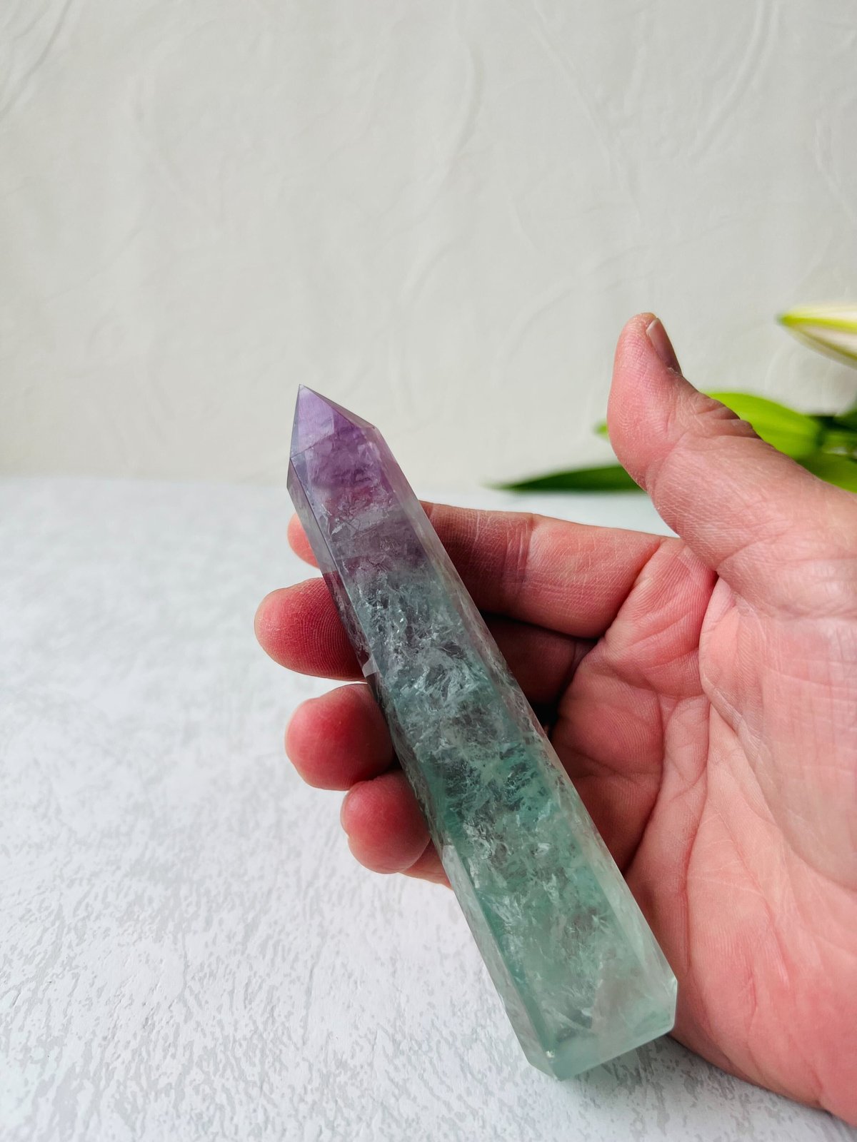 ウォーターメロンフローライトブレス　11ミリ　17.5センチ ウォーターメロンフローライトブレス 11ミリ 17.5センチ