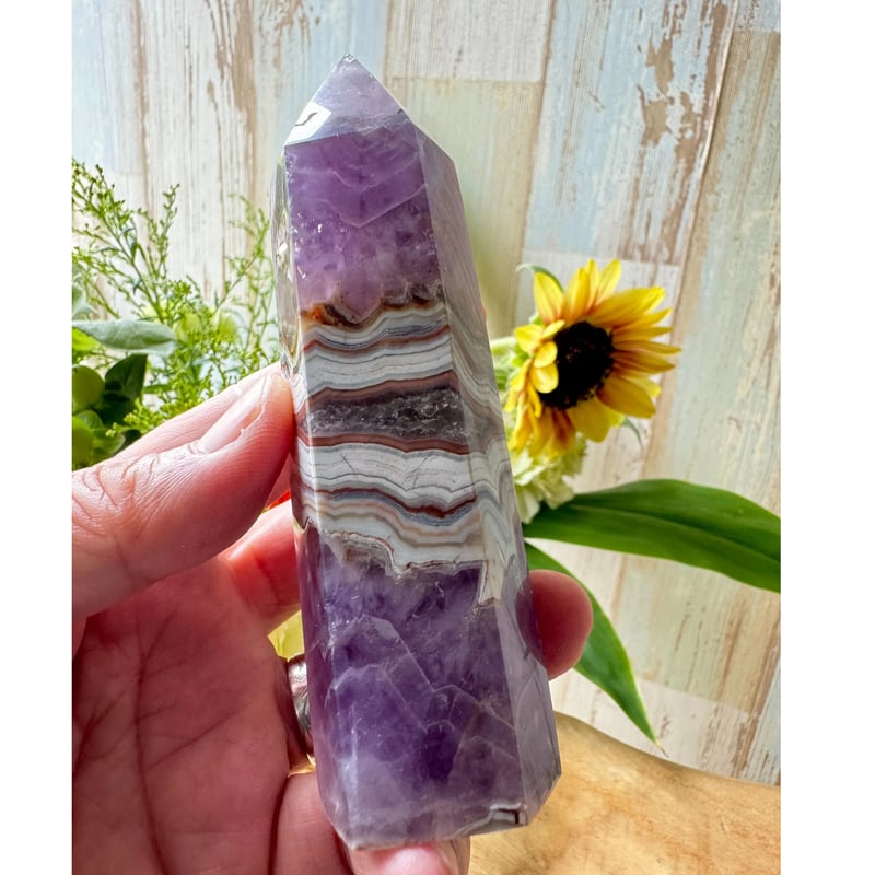 アメジスト タワー | ホシノカケラ STONE/AROMA/ART アメジスト