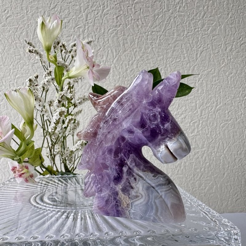 🦄《静かな守護の幻獣──ケープアメジスト・ユニコーン》 𓂃𓈒𓏸