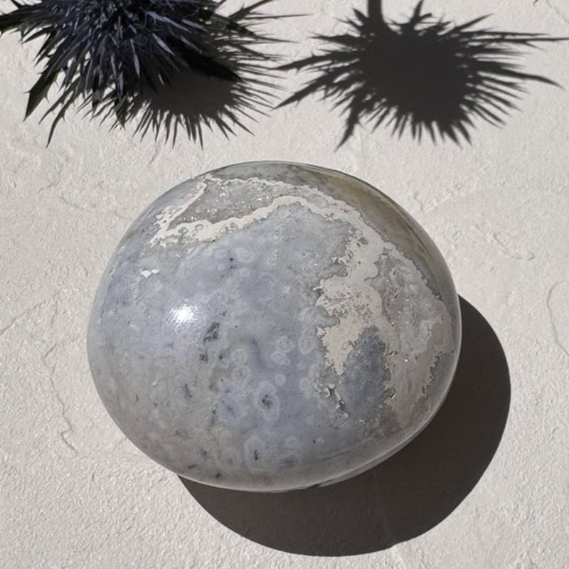 🌊✨「心に光が差し込む」オーシャンジャスパーのパームストーン