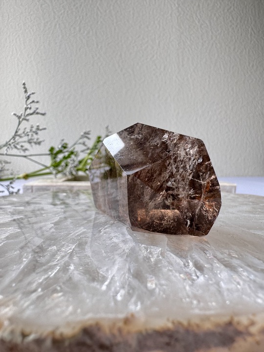 ☆層がたくさん!スモーキーガーデンクォーツ