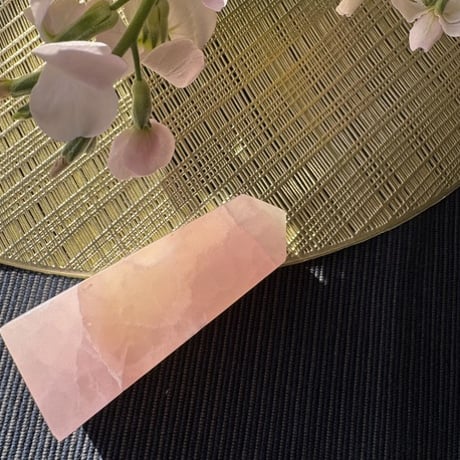 ピンクアラゴナイトパーム1点限りNo.669 ピンクアラゴナイト パームストーン56◇Pink Aragonite Palm Stone