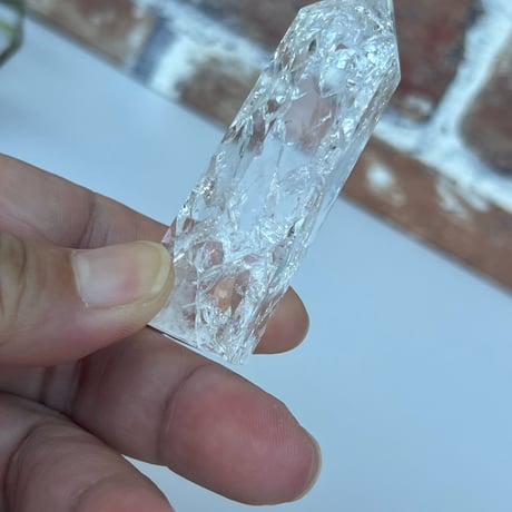 クラック水晶　①