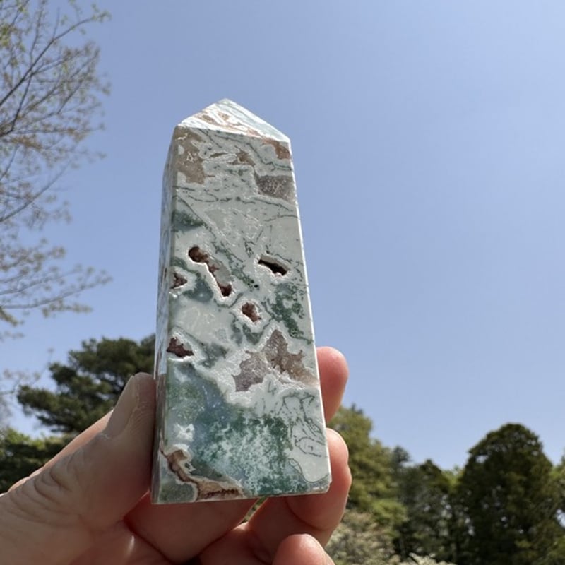 🌸ピンクモスアゲート ～心の庭に咲く、小さな気づきと癒しの結晶