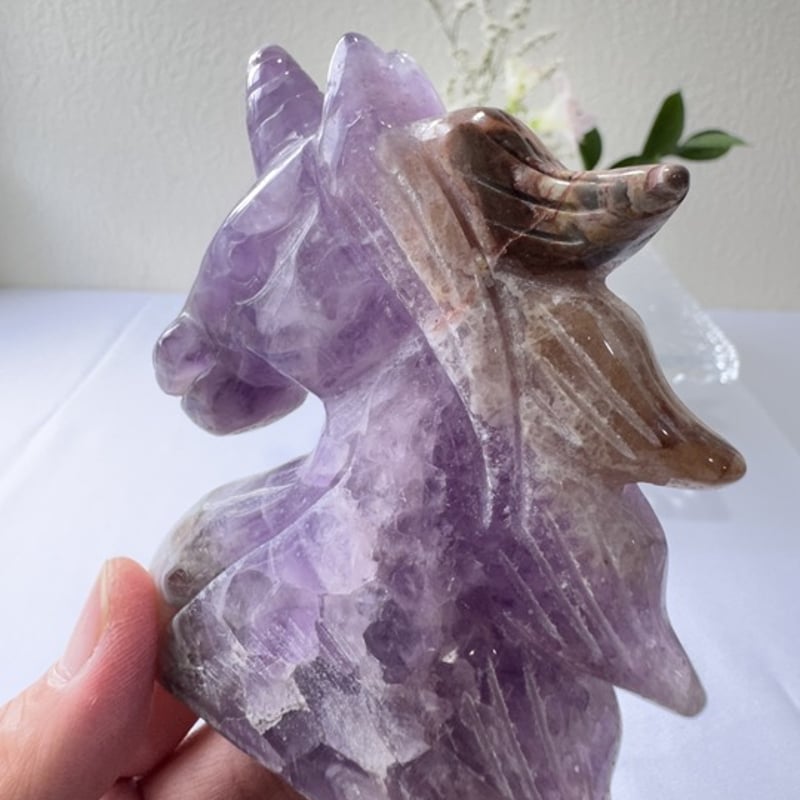 🦄《静かな守護の幻獣──ケープアメジスト・ユニコーン》 𓂃𓈒𓏸