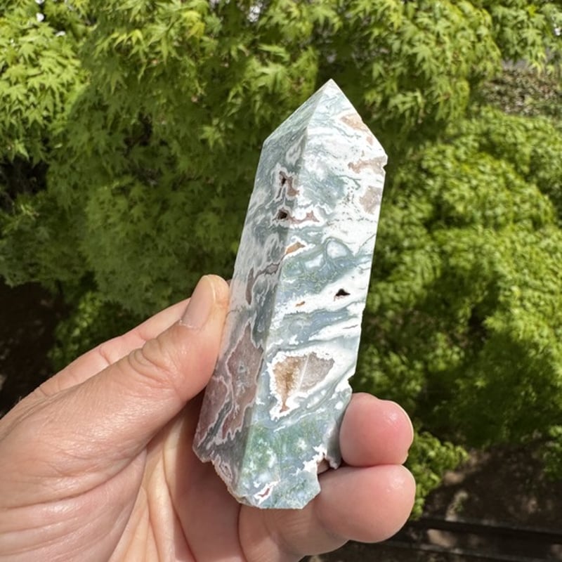 no.097 芝庭のモスアゲート 一点物 no.097 芝庭のモスアゲート 一点物