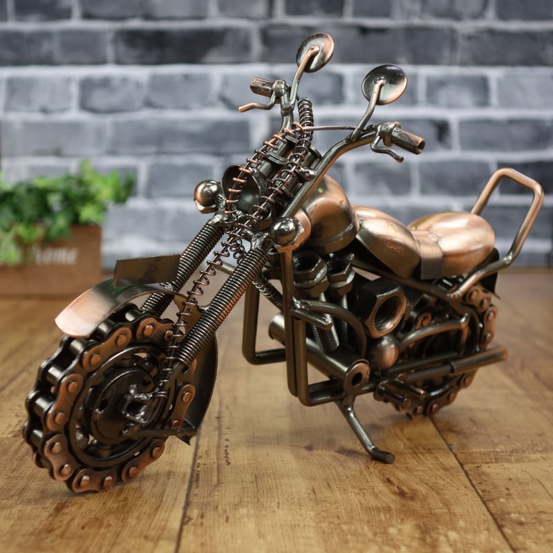 おもちゃ バイク 金属工芸 作家物 メタルクラフト おもちゃ バイク 金属工芸 作家物 メタルクラフト - メルカリ
