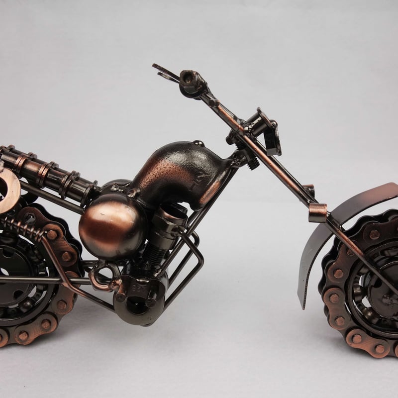 おもちゃ バイク 金属工芸 作家物 メタルクラフト おもちゃ バイク 金属工芸 作家物 メタルクラフト - メルカリ