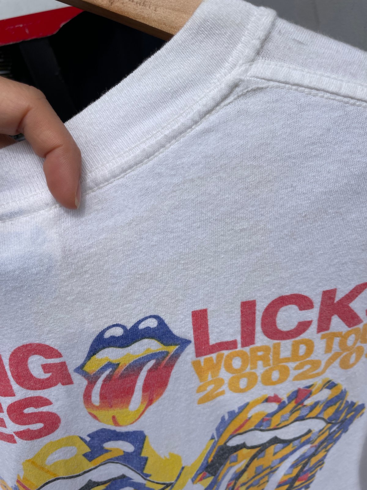 ヴィンテージ2002☆rolling stones VINTAGE!!! the Rolling Stones 2002 2003 Tour Tshirt Tie Dye