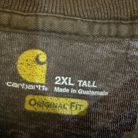 carhartt Tシャツ　2XL ブラウン