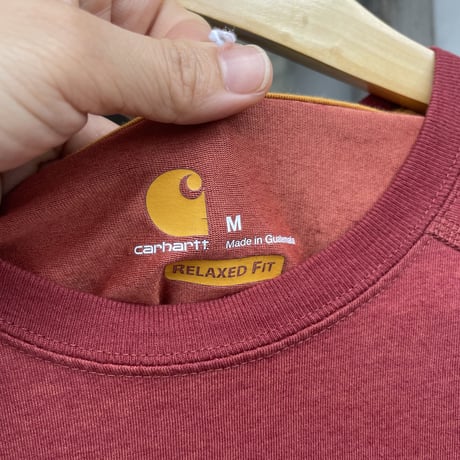 carhartt Tシャツ　えんじ系