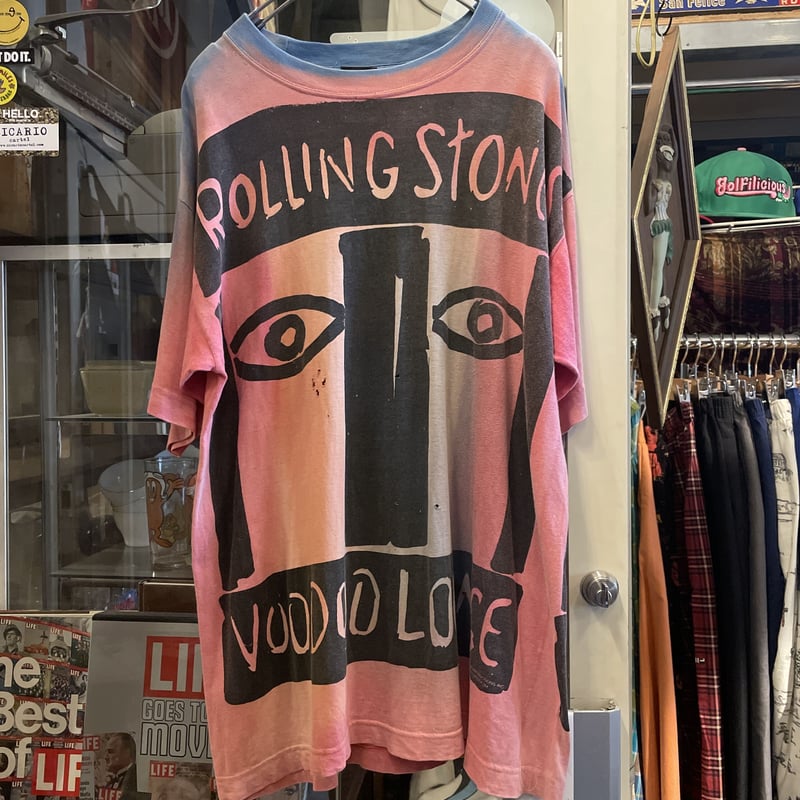 ローリングストーンズ 1994 XL タイダイ ヴードゥーラウンジ Tシャツ THE ROLLING STONES VOODOO LOUNGE ©︎1994 | used
