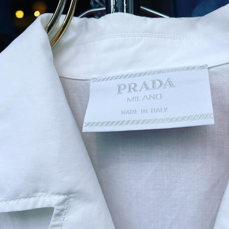 PRADA 開襟シャツ　S