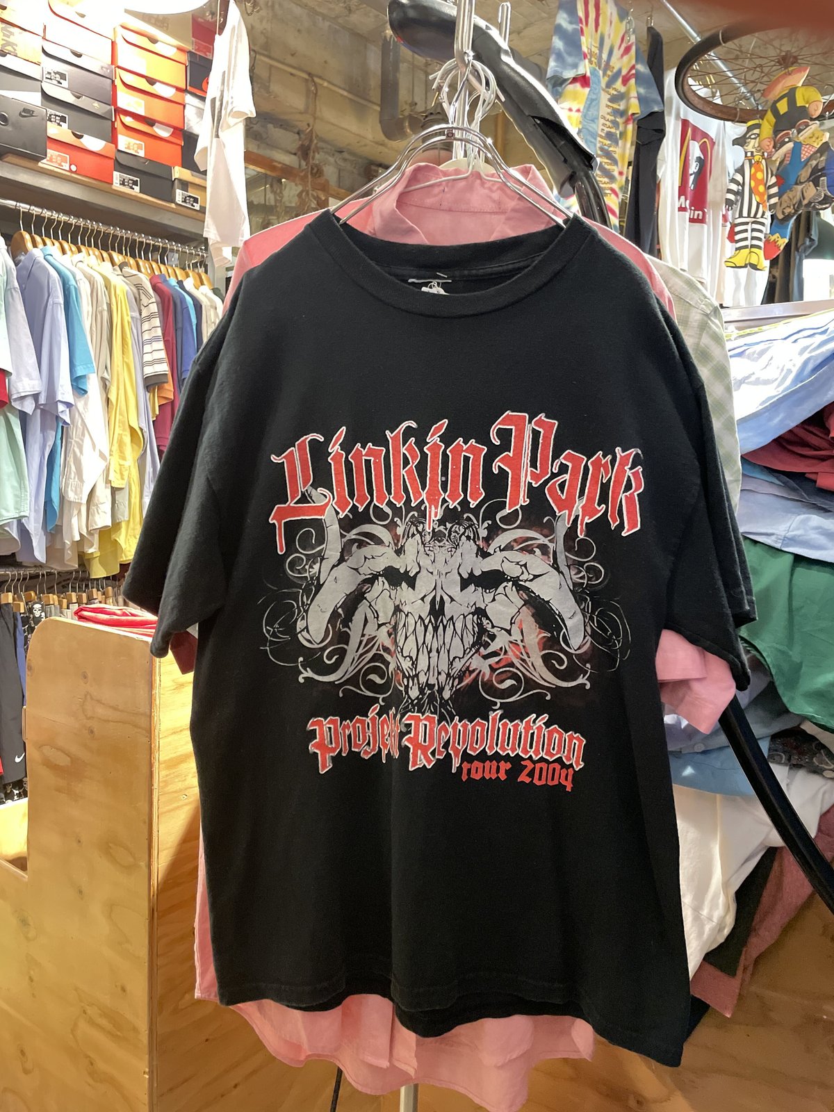Linkin Park 2004年ツアーTシャツ