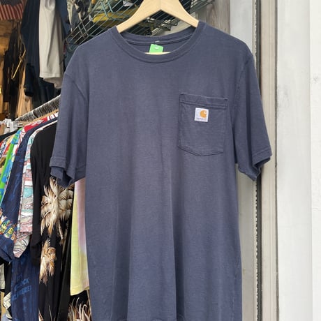 carhartt Tシャツ　ネイビーS