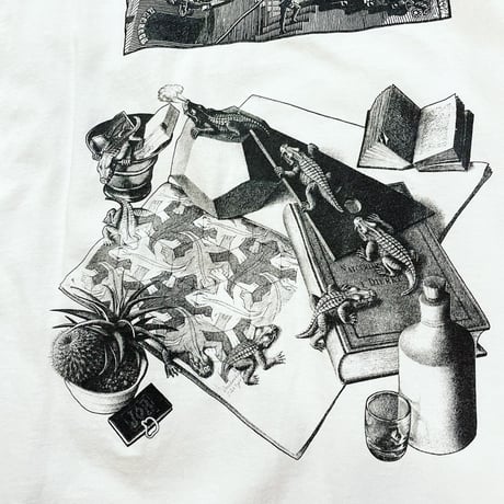 M.C.Escher ©️91 マルチ　ロンT
