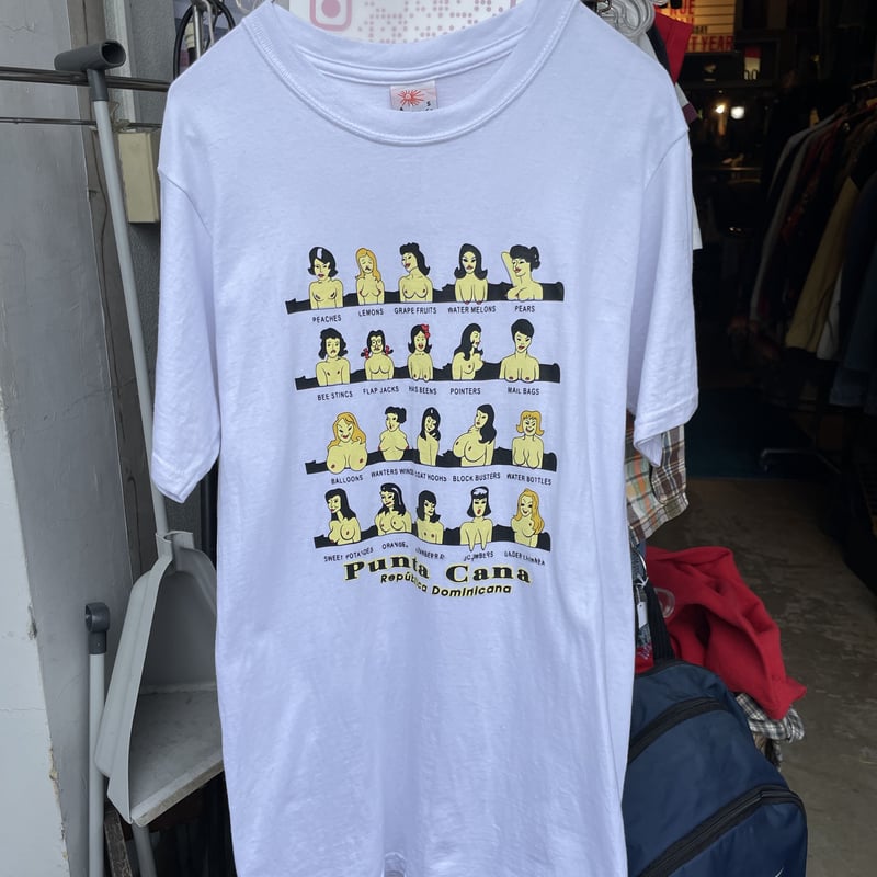 おっぱいエロTシャツ Punta Cana エロt | usedselect JAMRUE