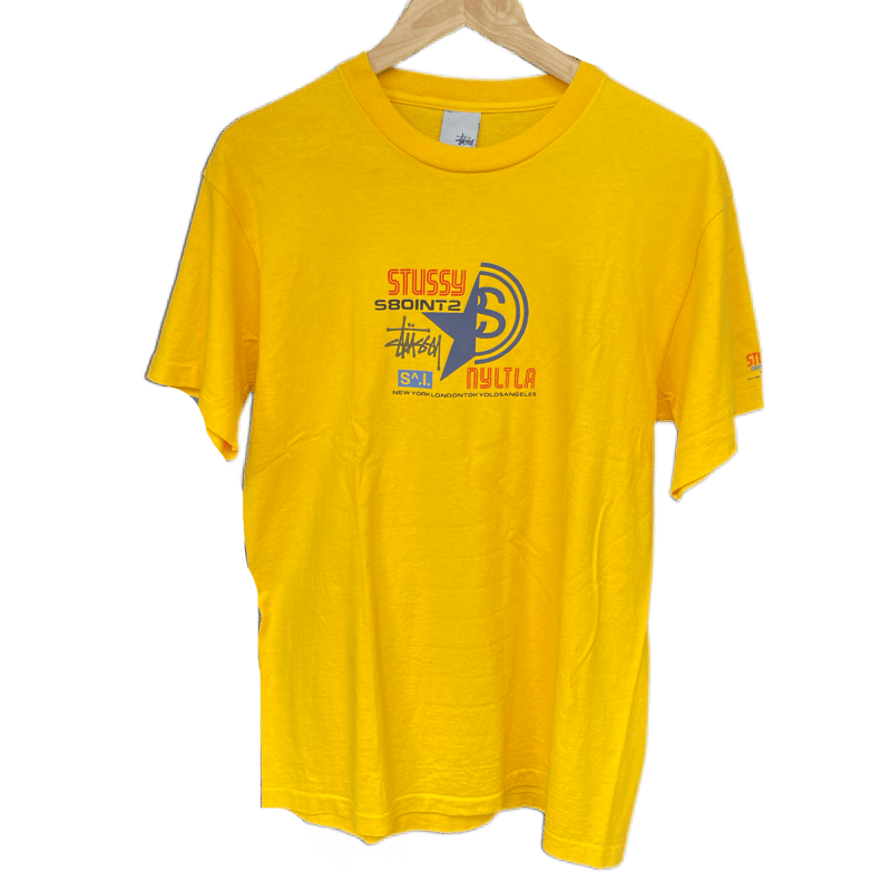 OLD STUSSY 黄色 Tシャツ | usedselect JAMRUE OLD STUSSY 黄色 Tシャツ | usedselect JAMRUE